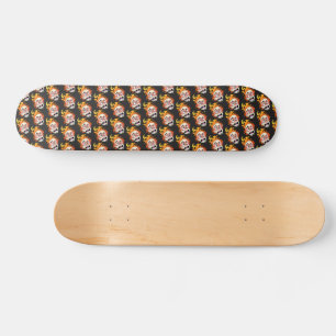 Scovillelicous Fire Head Skateboard deck