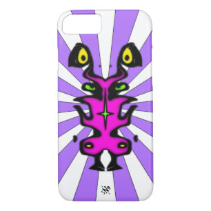 Scowling warthog like creature v1 Case-Mate iPhone case