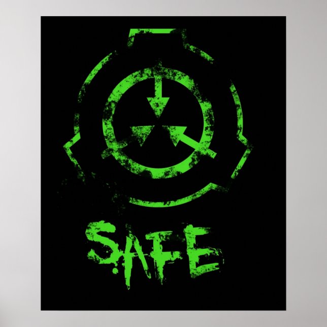 SCP foundation Safe Poster (Front)