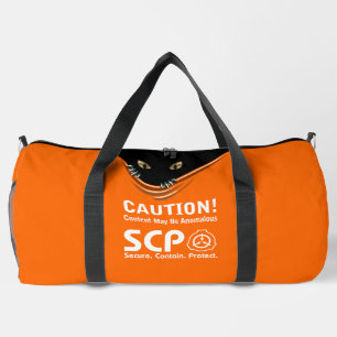 SCP Secure. Contain. Protect Anomalous Content Duffle Bag