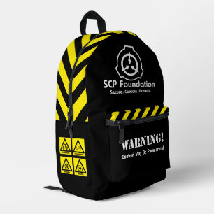 SCP Secure. Contain. Protect. Paranormal Backpack