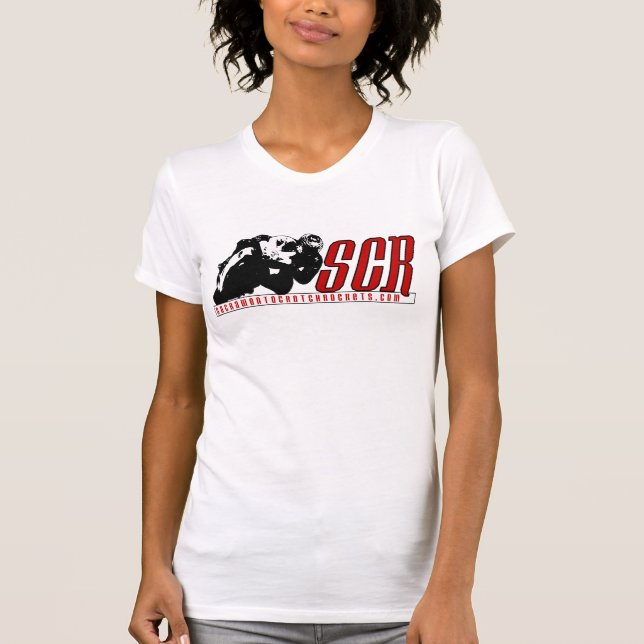 SCR Logo - Front AND Back T-Shirt (Front)