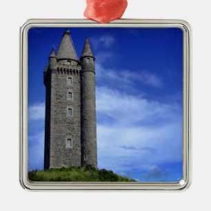 Scrabo Tower Metal Ornament