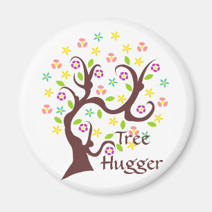 Scraggly Abstract Tree Magnet