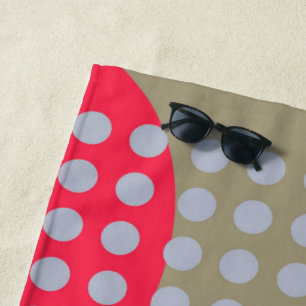 Scrambled Eggs  Beach Towel