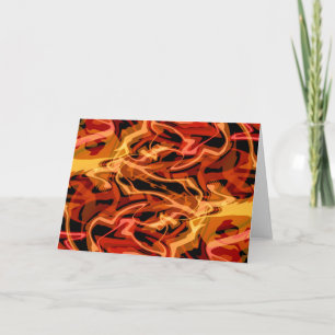 Scrambled Eggs & Peppers Card