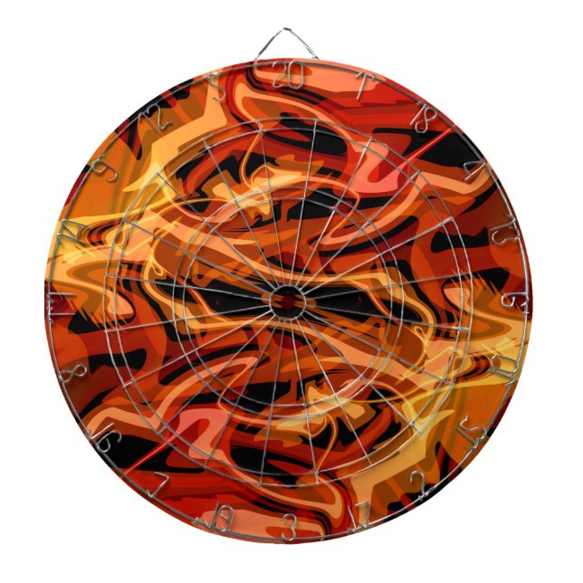 Scrambled Eggs & Peppers  Dartboard (Front)