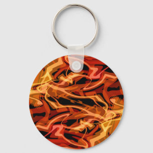 Scrambled Eggs & Peppers Keychain