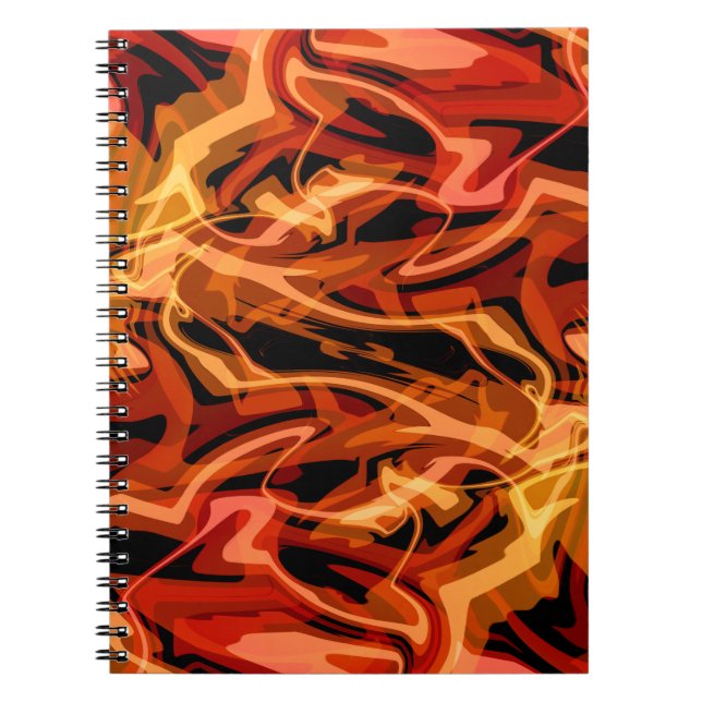 Scrambled Eggs & Peppers  Notebook (Front)