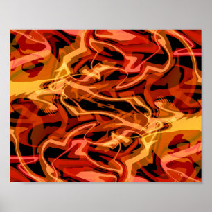 Scrambled Eggs & Peppers Poster