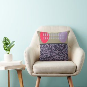 Scrambled Eggs  Throw Pillow