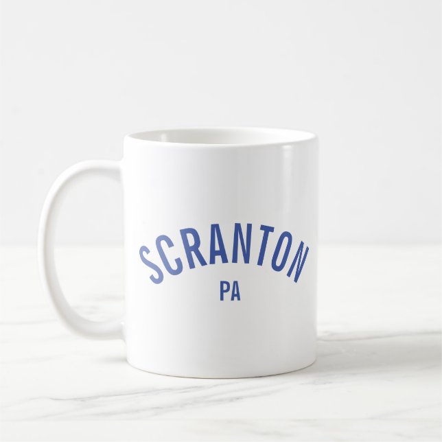 Scranton, PA Coffee Mug (Left)
