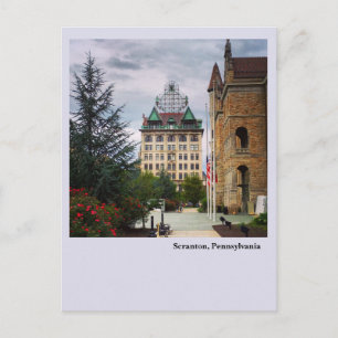 Scranton, PA Post Card-Scranton Electric Building Postcard