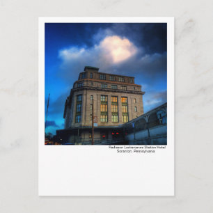 Scranton,PA -Radisson Lackawanna Station Hotel Postcard