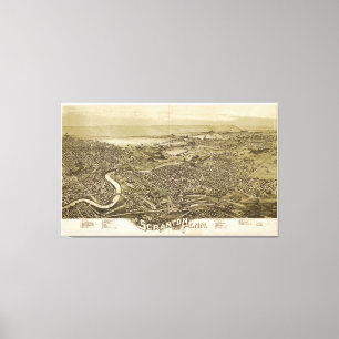 Scranton, Pennsylvania (1890) Canvas Print