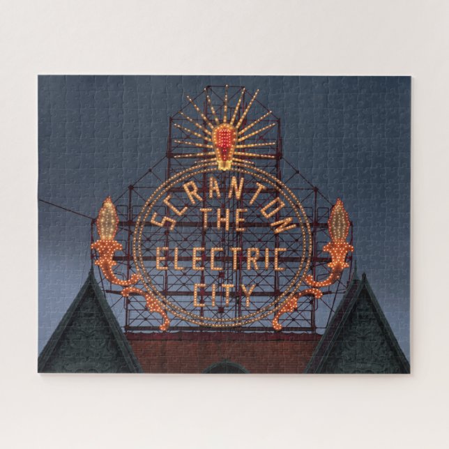 Scranton, the Electric City Jigsaw Puzzle (Horizontal)