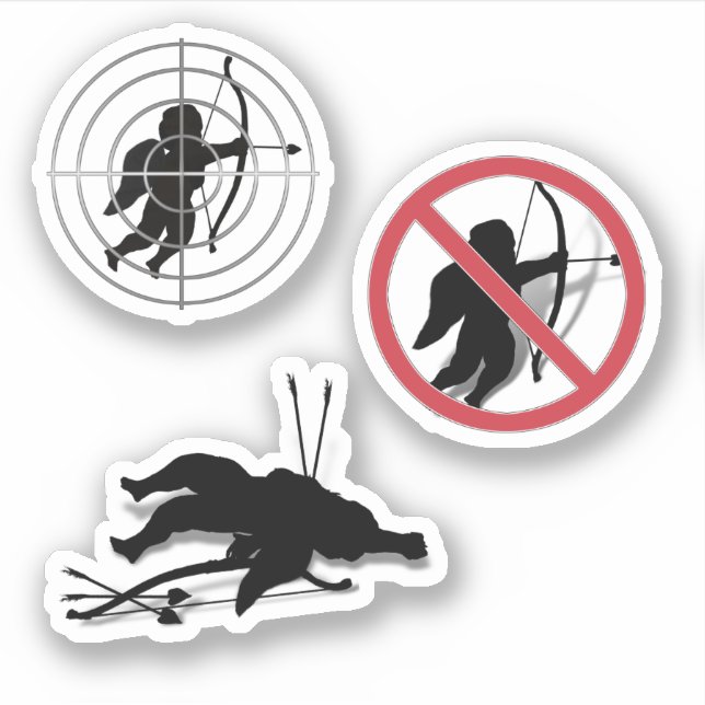 Scrap Book Cupid Anti Valentine's Day  (Front)