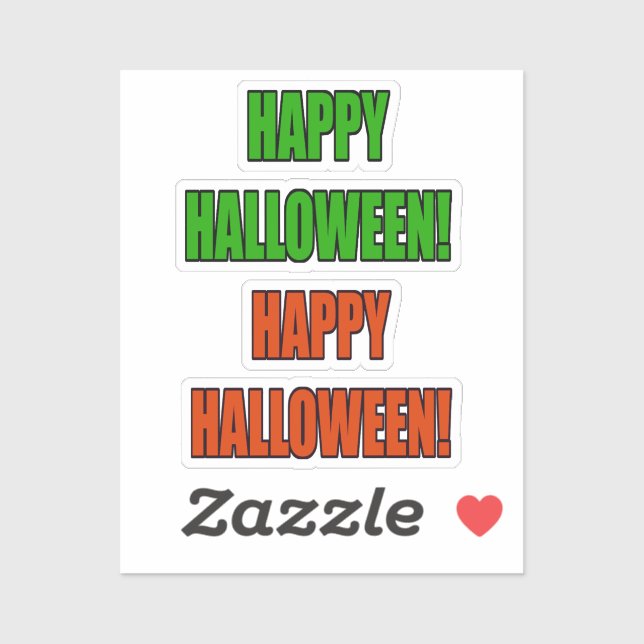 Scrap Book Happy Halloween (Sheet)