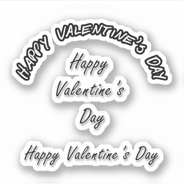 Scrap Book Happy Valentine's Day (Front)