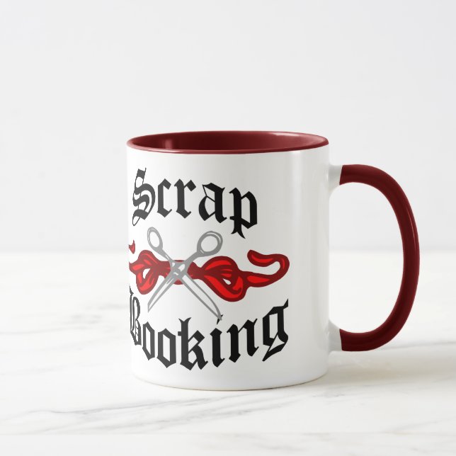 Scrap Booking Tattoo Mug (Right)