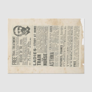 Scrap Ephemera  Design Series #16 Tissue Paper