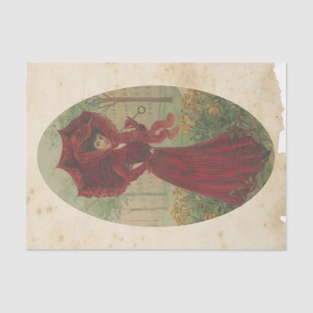 Scrap Ephemera  Design Series #5 Tissue Paper (Front)