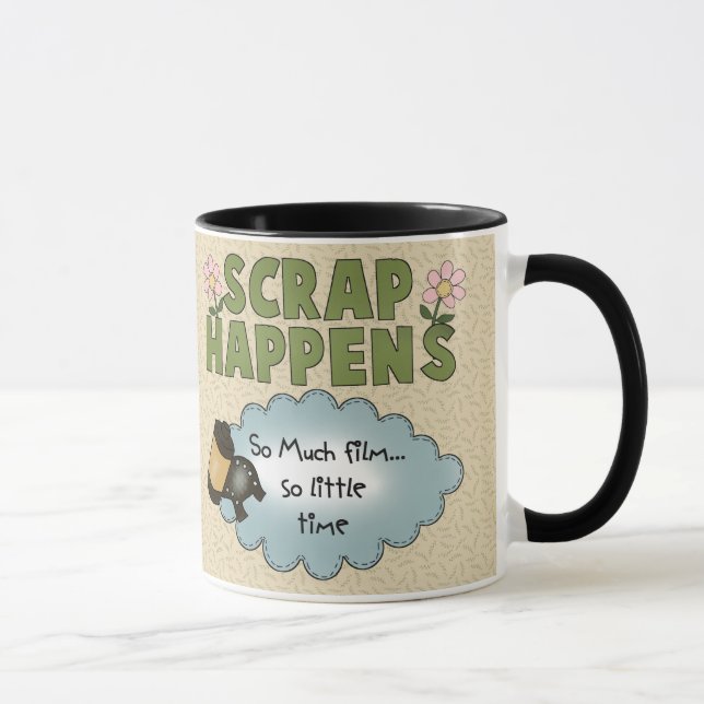 Scrap Happens mug (Right)