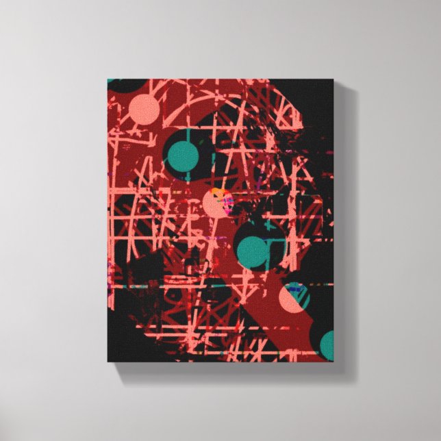 Scrap Metal Canvas Print (Front)