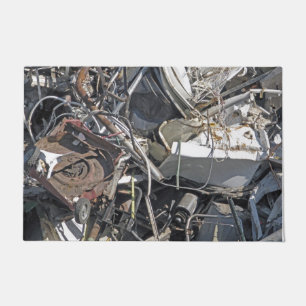 Scrap Metal Doormat