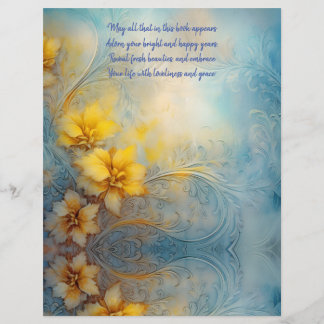 Scrapbook 8 1/2x11", Journal indésirable, page Déc