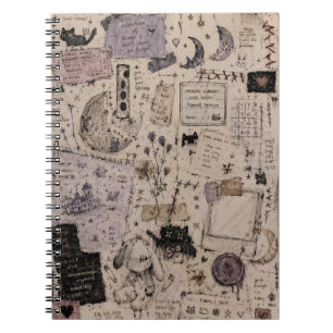 scrapbook aesthetic, vintage journal
