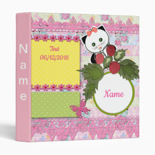 Scrapbook, children's album binder
