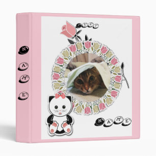 Scrapbook, children's album personalized binder