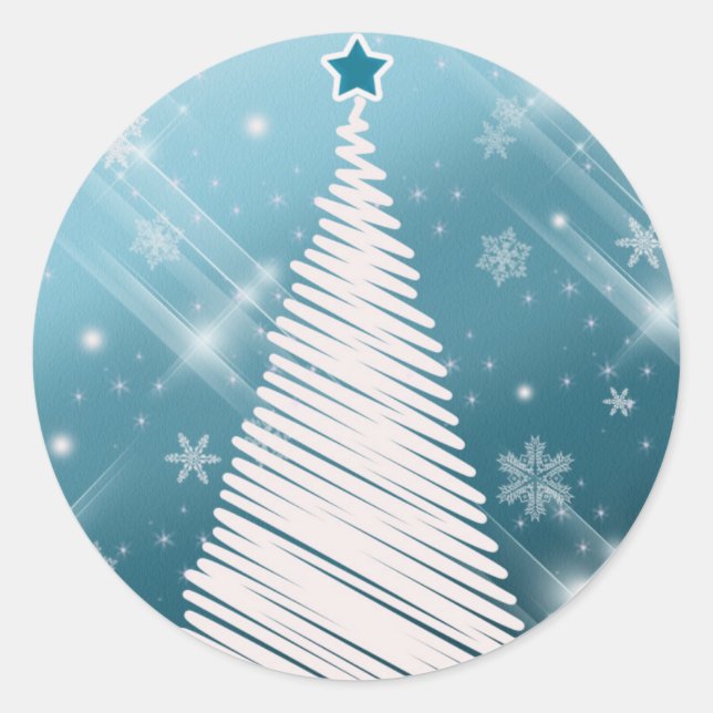 Scrapbook Christmas tree stickers - Customized (Front)