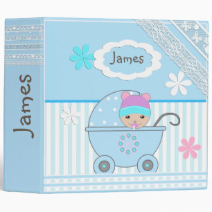 Scrapbook for boy, photo album for boy binder