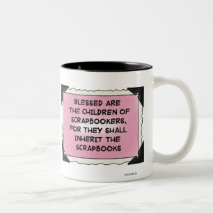 Scrapbook Kids Two-Tone Coffee Mug