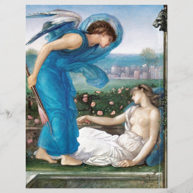 SCRAPBOOK PAPER : E.B. JONES : CUPID AND PSYCHE (Front)