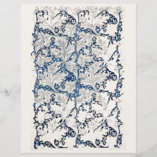 SCRAPBOOK PAPER : WILLIAM MORRIS : WALLFLOWER