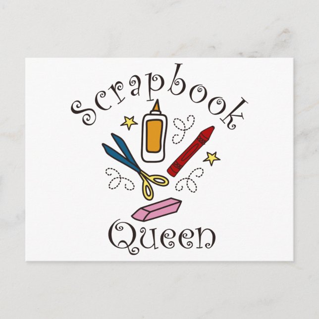 Scrapbook Queen Postcard (Front)