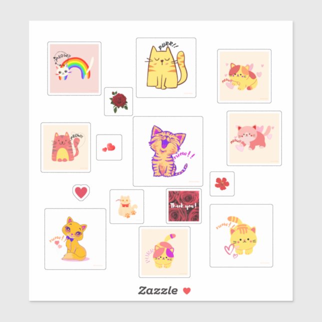 scrapbook stickers (Sheet)