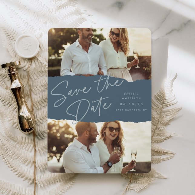 Scrapbook | Two Photo Save The Date (Creator Uploaded)