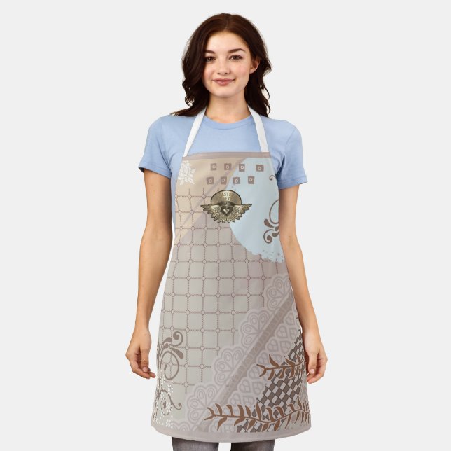 Scrapbooker Master Badge  Apron (Worn)