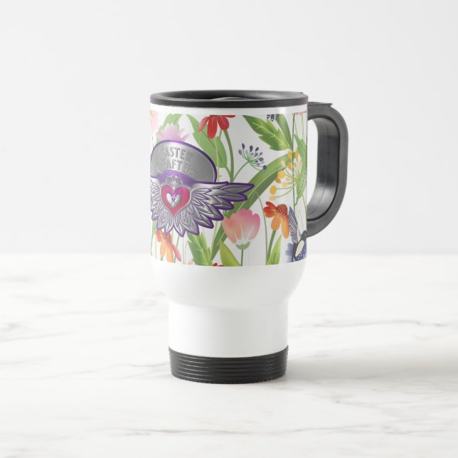 Scrapbookers Master Badge  Travel Mug (Front Right)