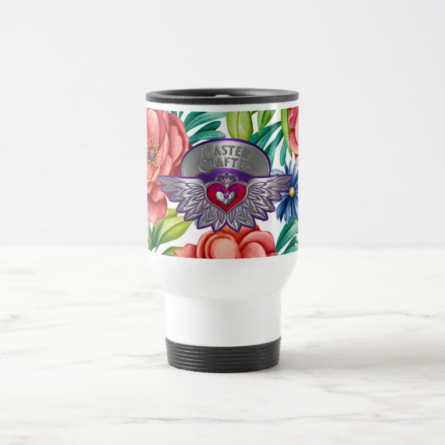 Scrapbookers Master Badge  Travel Mug (Center)