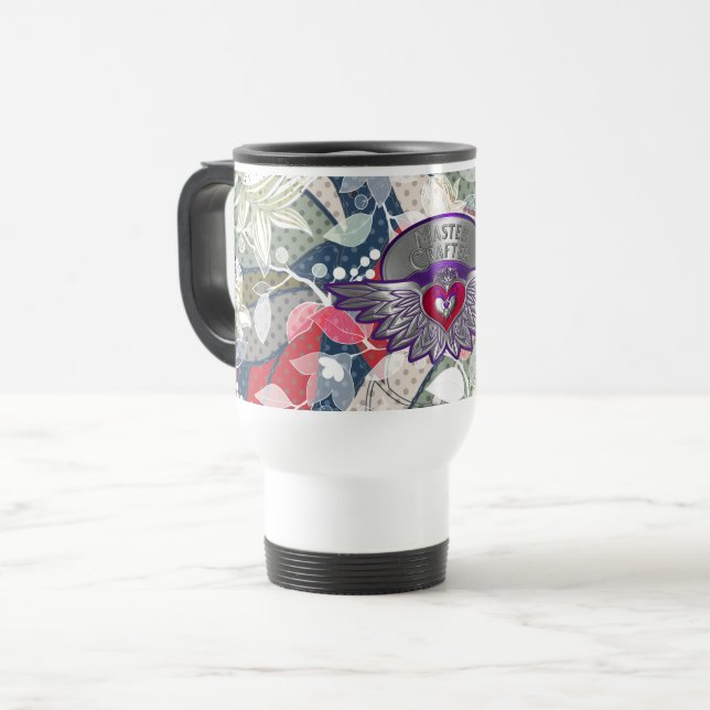 Scrapbookers Master Badge  Travel Mug (Front Left)