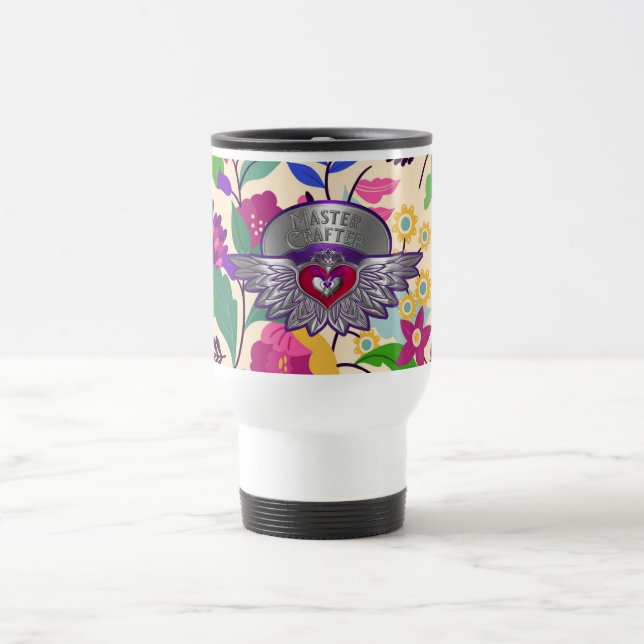 Scrapbookers Master Badge  Travel Mug (Center)
