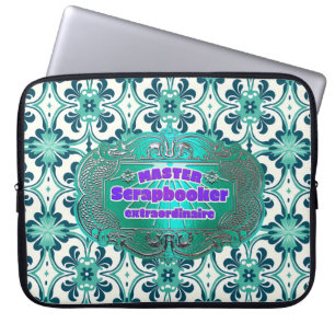 Scrapbookers – Master Scrapbooker Extraordinaire Laptop Sleeve