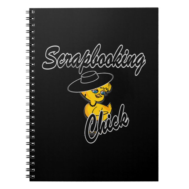 Scrapbooking Chick #4 Notebook (Front)
