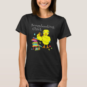 Scrapbooking Chick Text T-Shirt