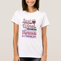 Scrapbooking Scrapbook Wine Funny